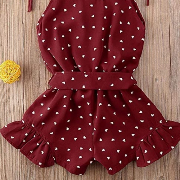 ⭐ HP ⭐ Polka Heart Romper - Picture 6 of 8